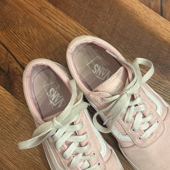 Vans® Ward Girls' Shoes Pink Canvas Size 3 - Picture 12 of 12